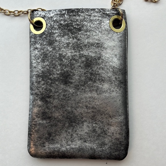 NEW Leather cell phone crossbody/pouch - Picture 3 of 12